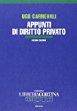 Appunti di diritto privato