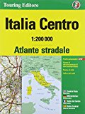 Atlante stradale Italia Centro 1:200.000. Ediz. multilingue