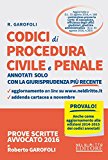 Codice di procedura civile e procedura penale. Annotati solo con la giurisprudenza più recente. Con aggiornamento online