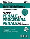 Codice penale e di procedura penale e leggi complementari. Ediz. minore