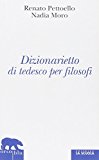 Dizionarietto di tedesco per filosofi