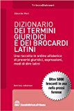 Dizionario dei termini giuridici e dei brocardi latini