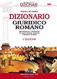 Dizionario giuridico romano