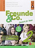 Freunde & Co. Kursbuch-Arbeitsbuch-Activebook-Schulbatt. Con CD Audio. Per la Scuola media: 2