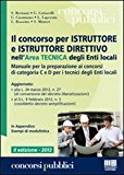 Il concorso per istruttore e istruttore direttivo nell’area tecnica degli enti locali