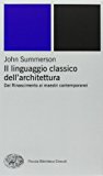 Il linguaggio classico dell’architettura