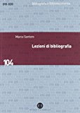 Lezioni di bibliografia