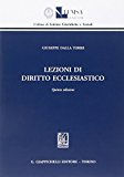 Lezioni di diritto ecclesiastico