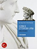 Lezioni di letteratura latina 3 L'età imperiale