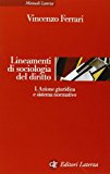 Lineamenti di sociologia del diritto: 1