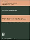 Profili diacronici di diritto romano