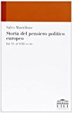 Storia del pensiero politico europeo. Dal XV al XVIII secolo