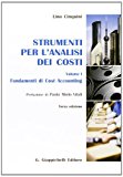 Strumenti per l’analisi dei costi: 1